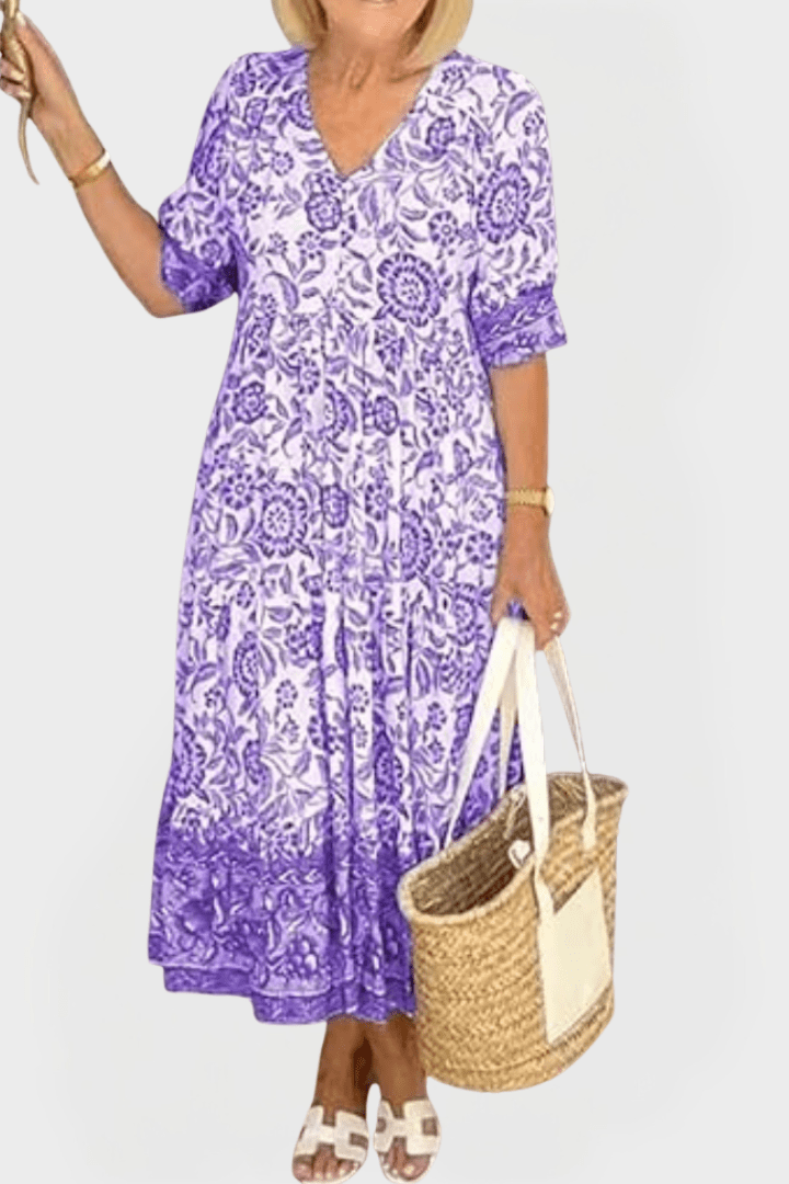 Stylové letní šaty na denní nošení