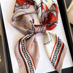 Theresa-huivi (100% hedvábí - 68 cm)