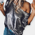 Užitečná košile se flitry