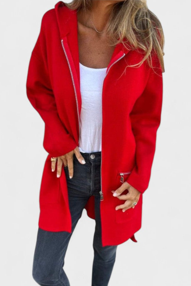 Veslina™ | Stylový Zip Svetřík