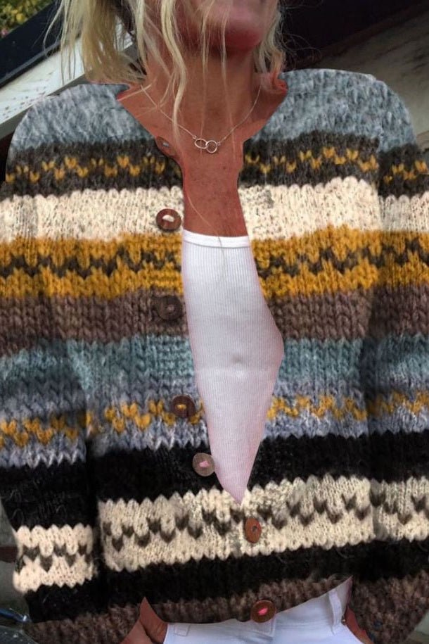 Zaddie - Pruhovaný kardigan