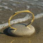 Zlatá linka náramek